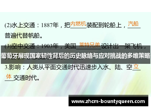 葡萄牙展现国家韧性背后的历史脉络与应对挑战的多维策略